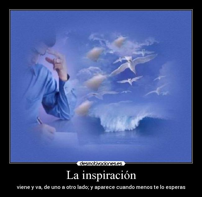 La inspiración -