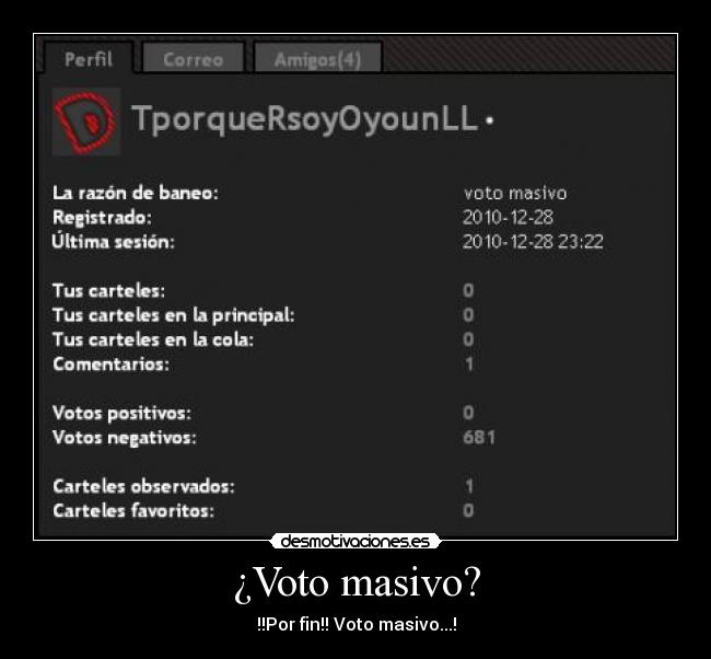 ¿Voto masivo? - !!Por fin!! Voto masivo...!