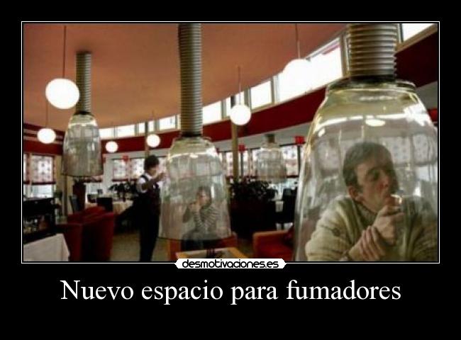 Nuevo espacio para fumadores -