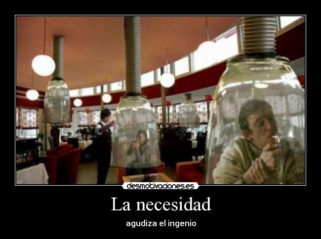 La necesidad -