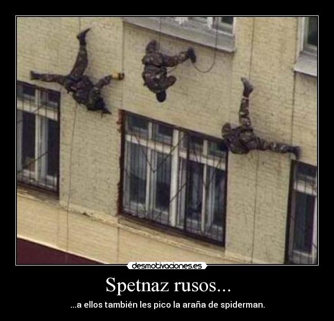 Spetnaz rusos... -