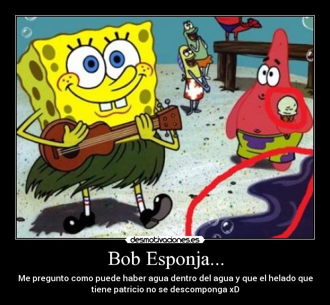 carteles bob esponja desmotivaciones