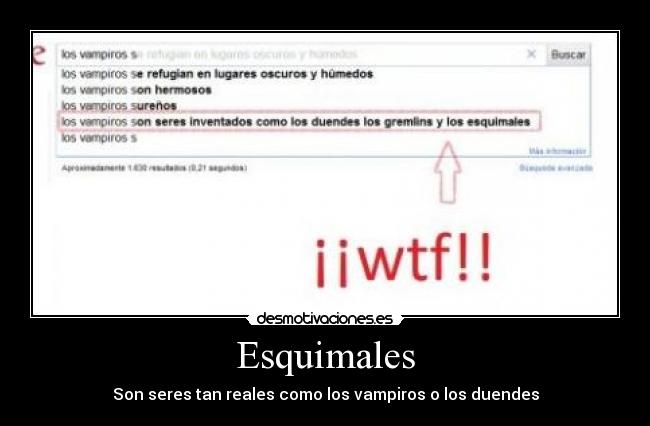 Esquimales -