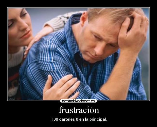 frustración -