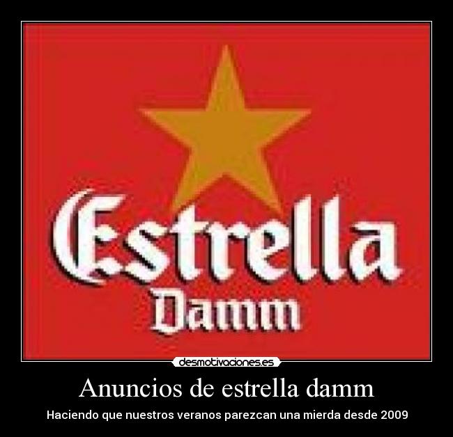 Anuncios de estrella damm -