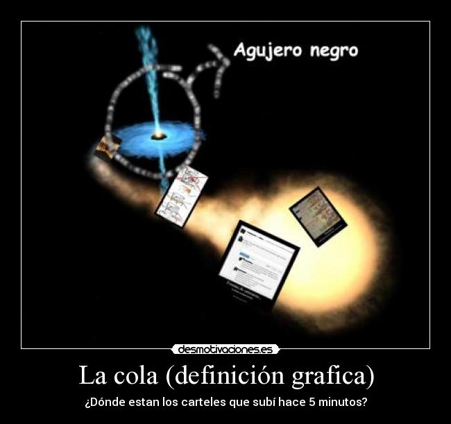 La cola (definición grafica) -