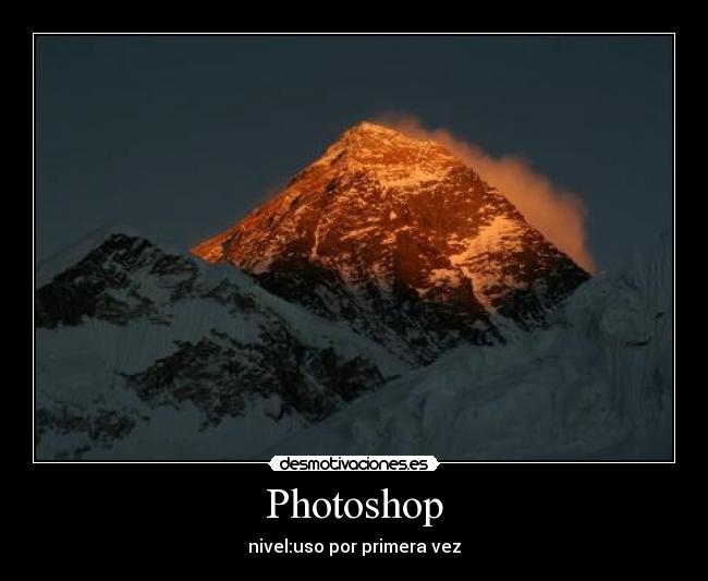 Photoshop - nivel:uso por primera vez
