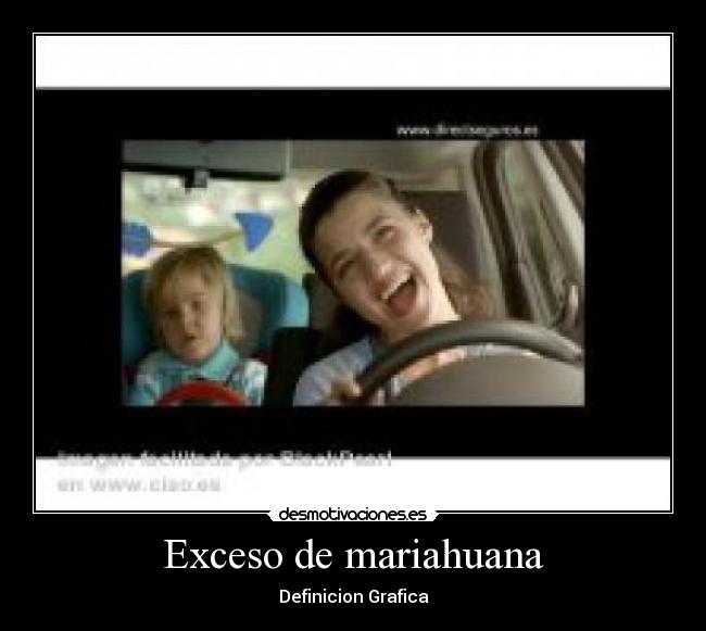 Exceso de mariahuana - Definicion Grafica