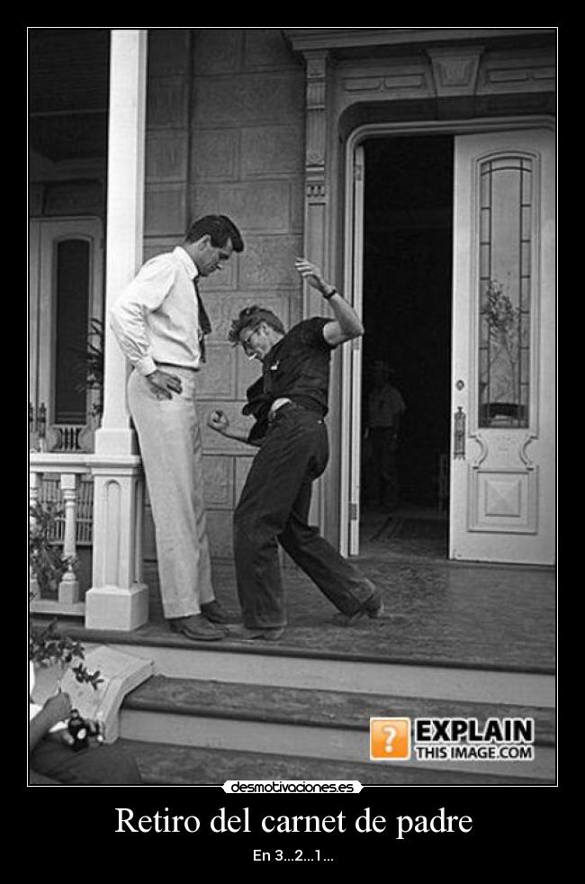 Retiro del carnet de padre - En 3...2...1...