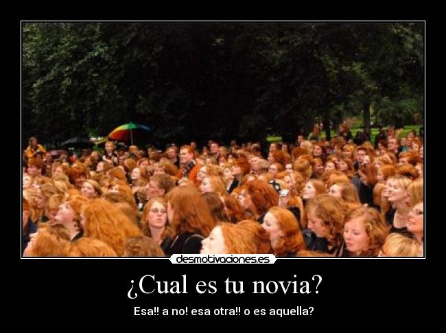 ¿Cual es tu novia? - 