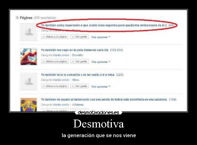 Desmotiva - la generación que se nos viene