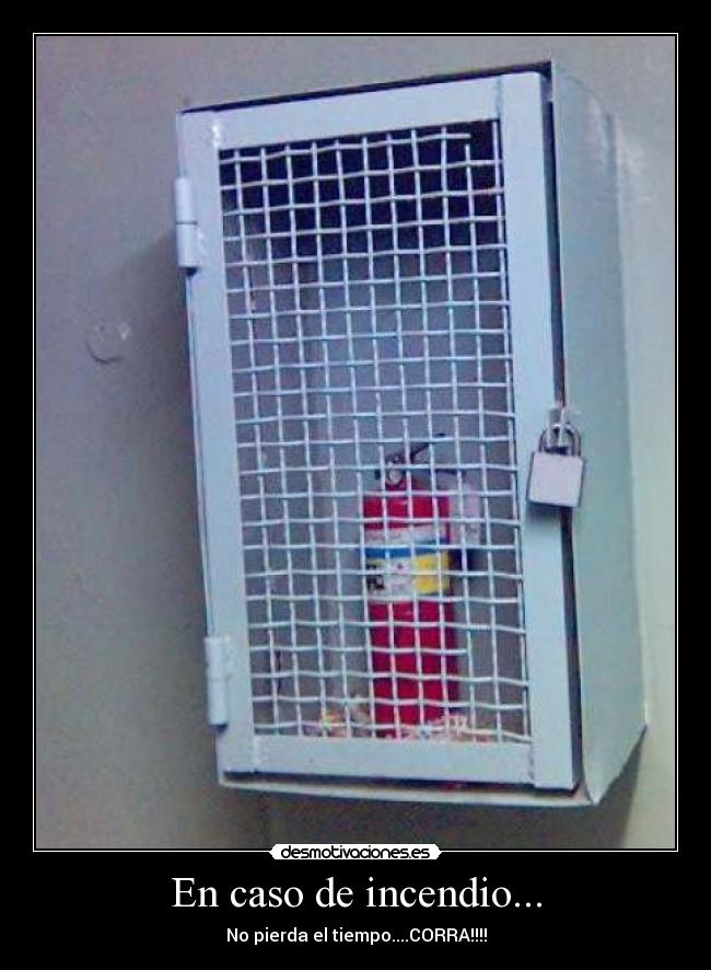 En caso de incendio... - 