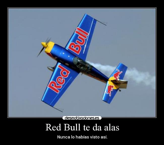 Red Bull te da alas - 