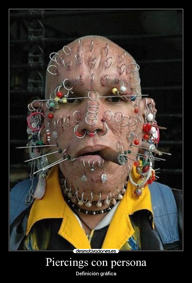 Piercings con persona -