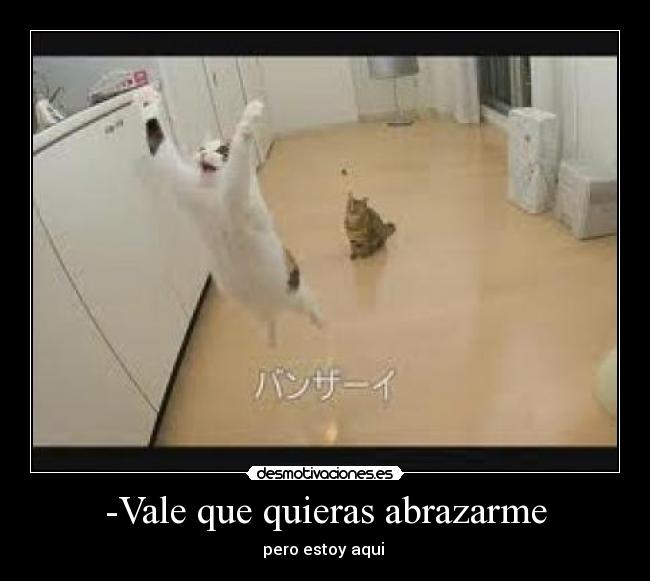 -Vale que quieras abrazarme - 