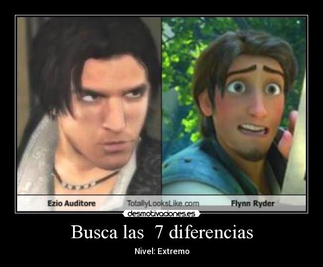 Busca las 7 diferencias - Nivel: Extremo