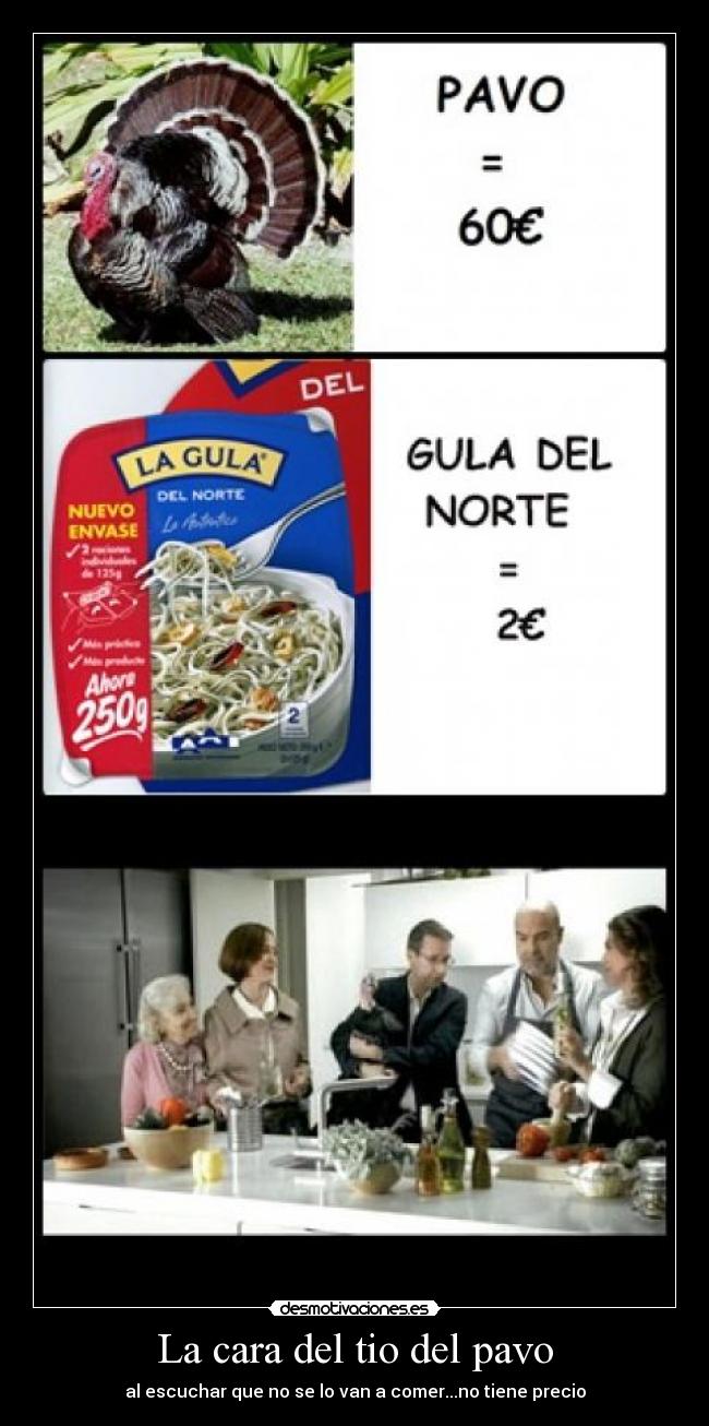 La cara del tio del pavo - 