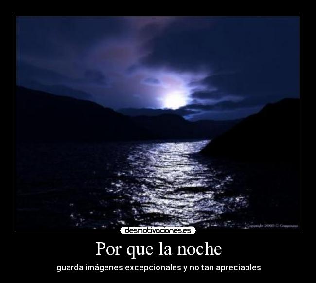 Por que la noche - 