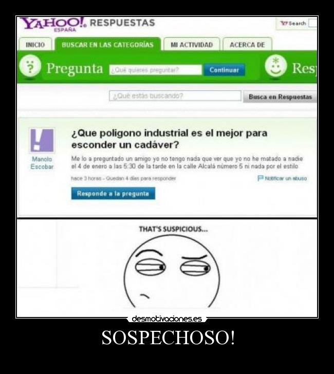 SOSPECHOSO! - 