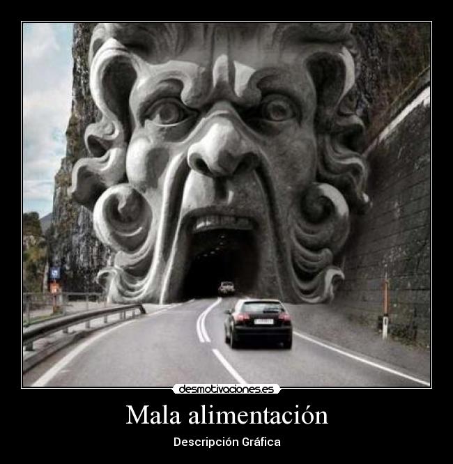 Mala alimentación - Descripción Gráfica