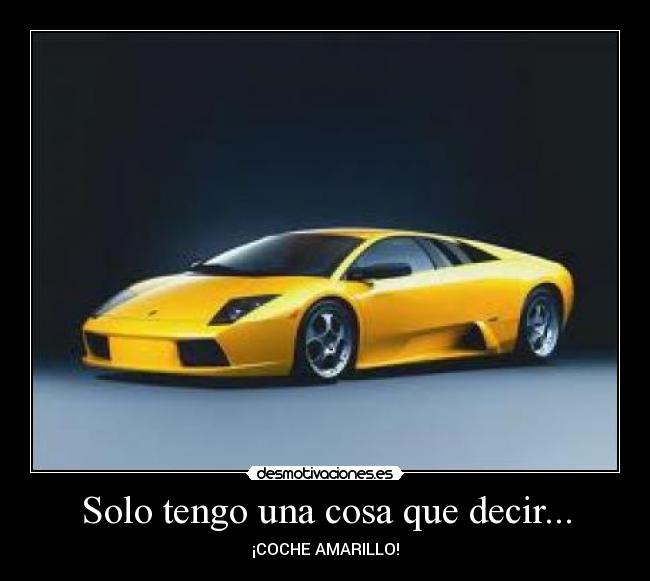 Solo tengo una cosa que decir... - 