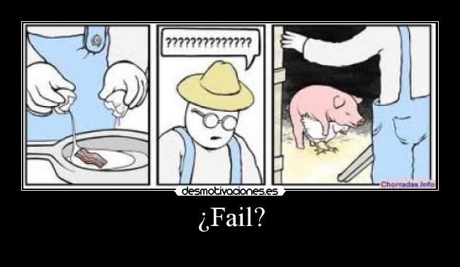 ¿Fail? - 