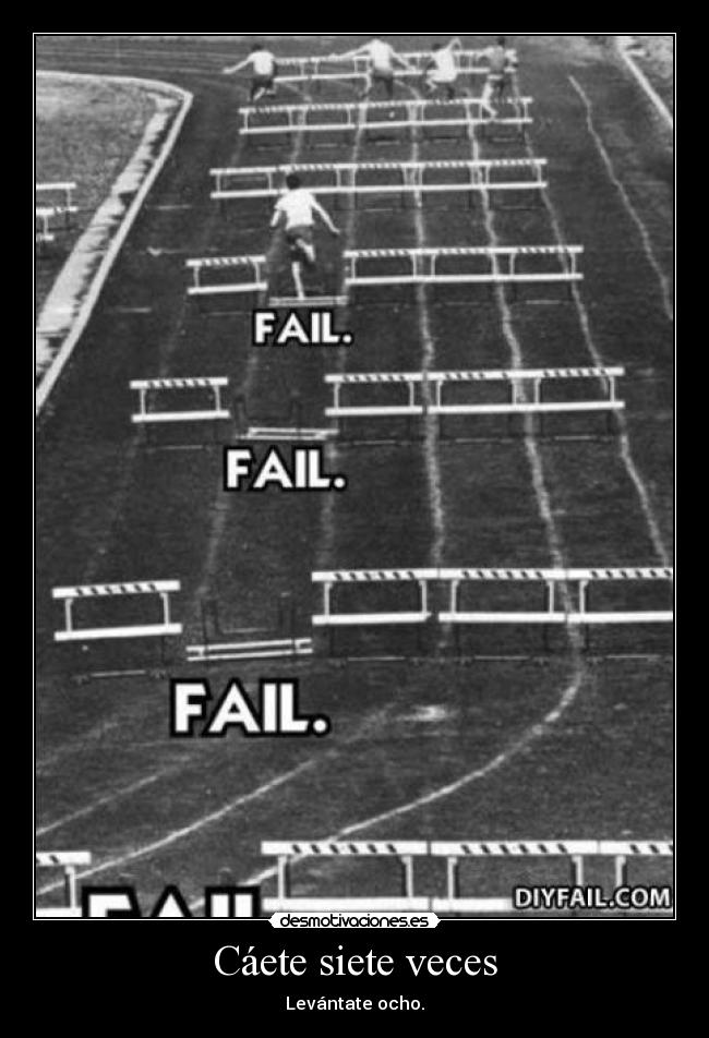 Cáete siete veces -