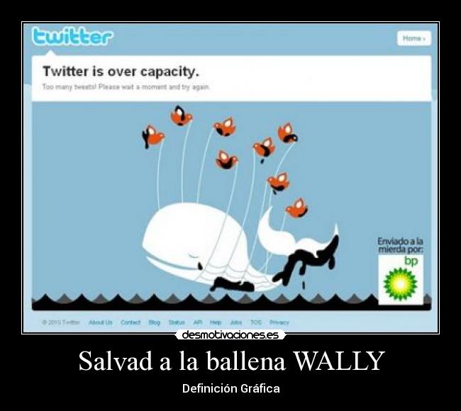 Salvad a la ballena WALLY - Definición Gráfica