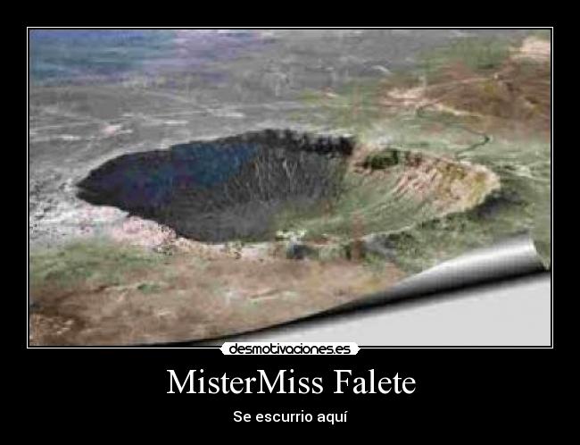 MisterMiss Falete -