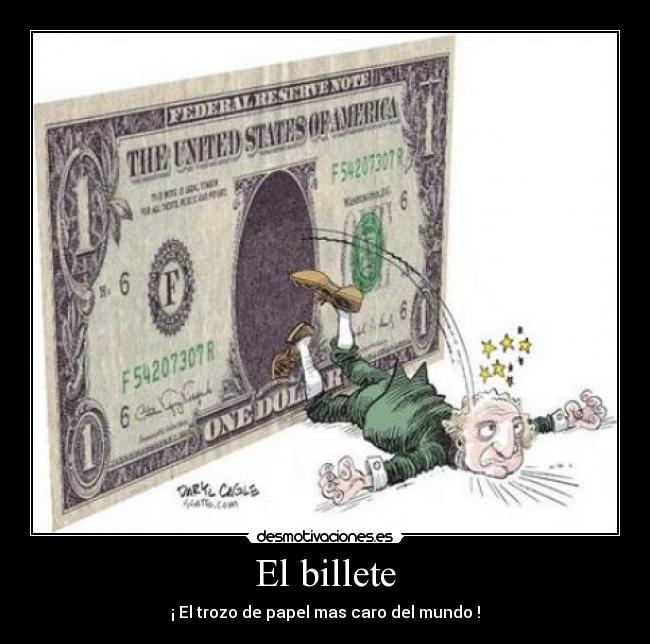 El billete - ¡ El trozo de papel mas caro del mundo !