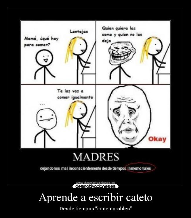 Aprende a escribir cateto - 