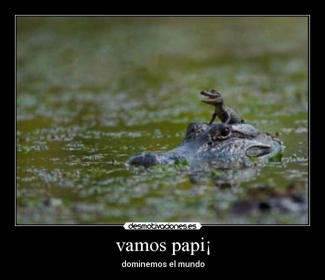 vamos papi¡ - dominemos el mundo