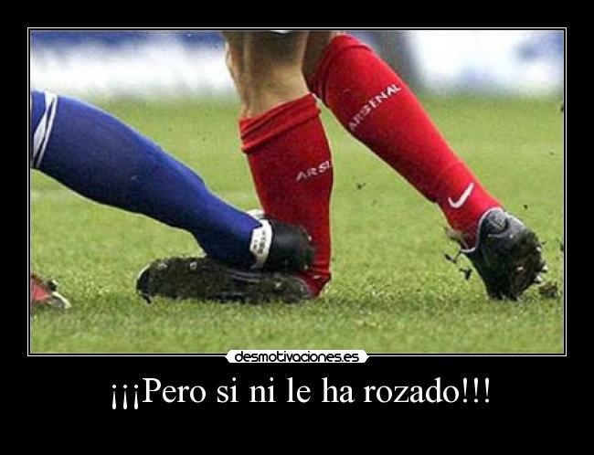 ¡¡¡Pero si ni le ha rozado!!! - 