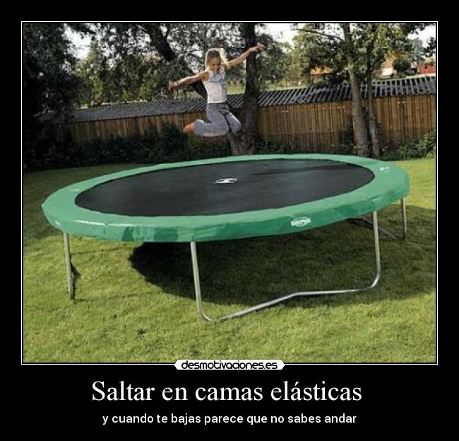 Saltar en camas elásticas  - 