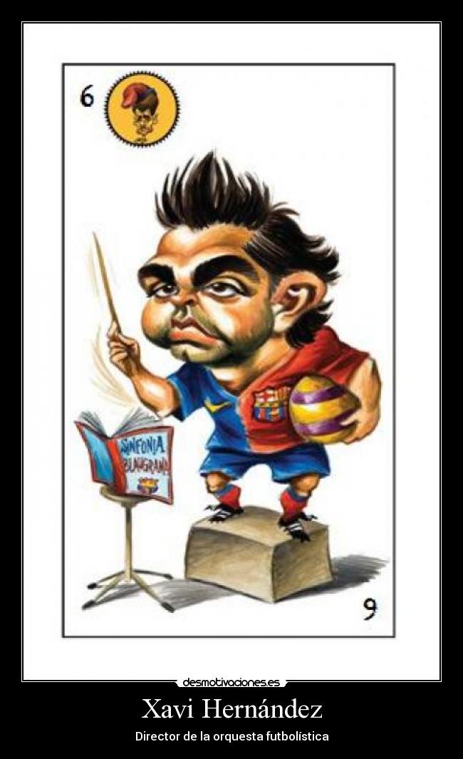 Xavi Hernández - Director de la orquesta futbolística