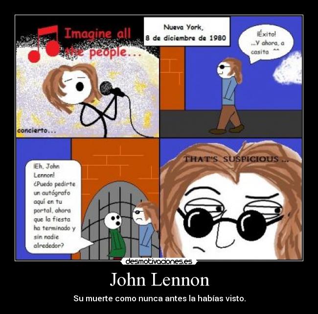 John Lennon - Su muerte como nunca antes la habías visto.