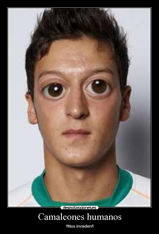 Camaleones humanos - !!Nos invaden!!