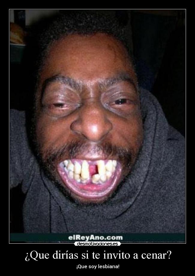 carteles que dirias invito cenar desmotivaciones