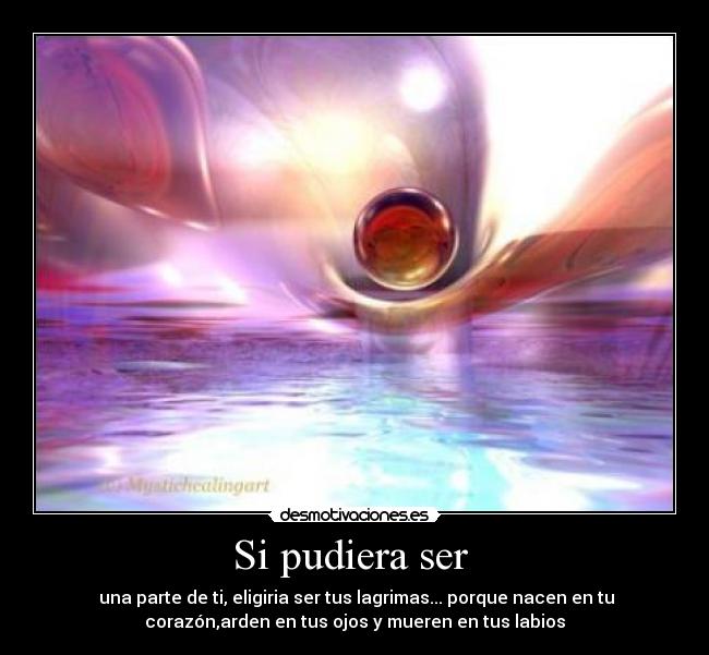 Si pudiera ser  - 