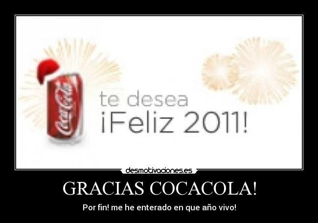 GRACIAS COCACOLA! -