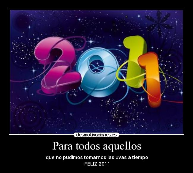 Para todos aquellos -