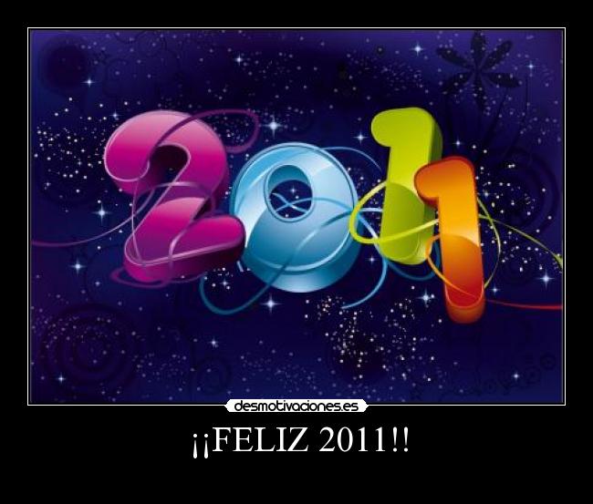 ¡¡FELIZ 2011!! -