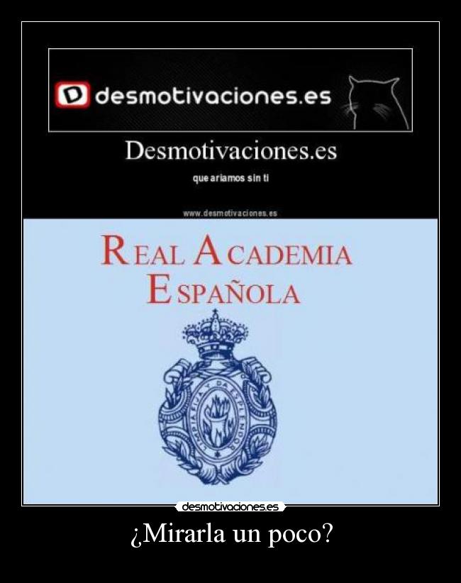 ¿Mirarla un poco? - 