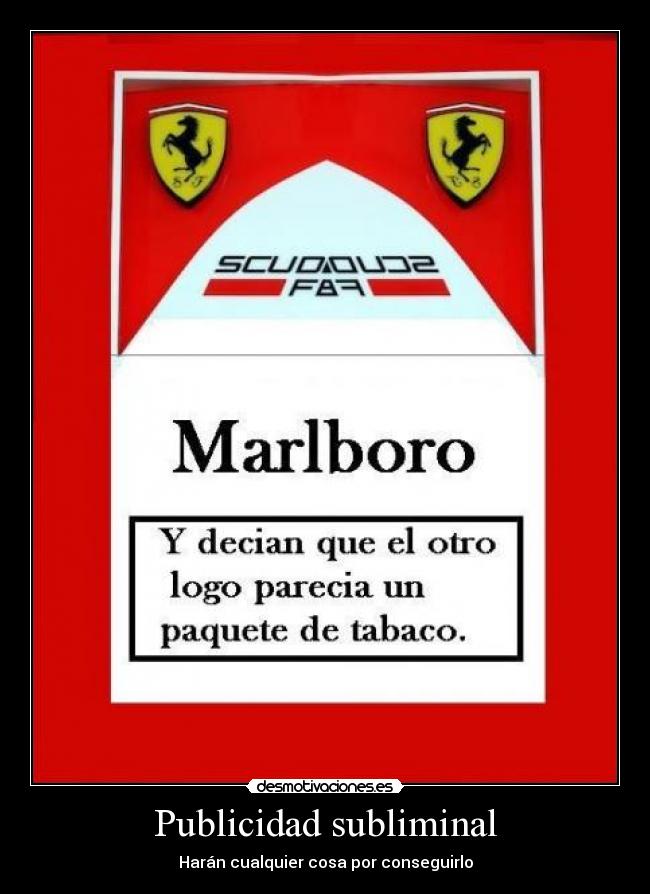 Publicidad subliminal - Harán cualquier cosa por conseguirlo