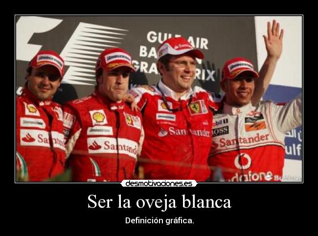 Ser la oveja blanca -