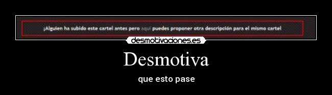 Desmotiva -