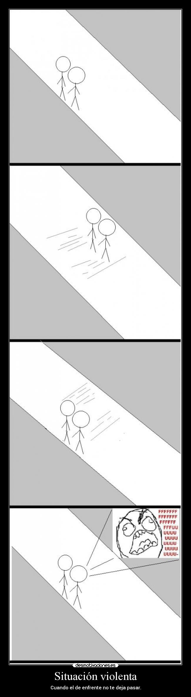 carteles situacion violenta desmotivaciones