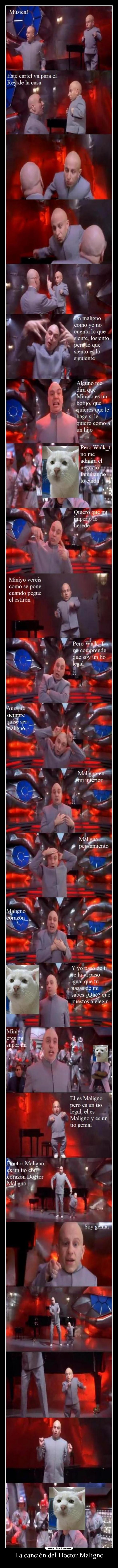 La canción del Doctor Maligno -
