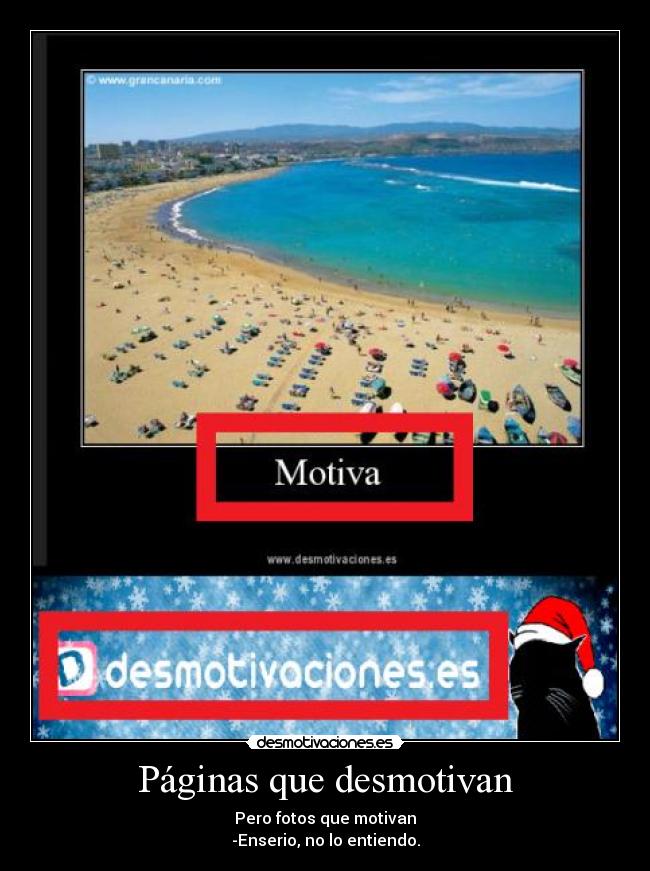 Páginas que desmotivan - 