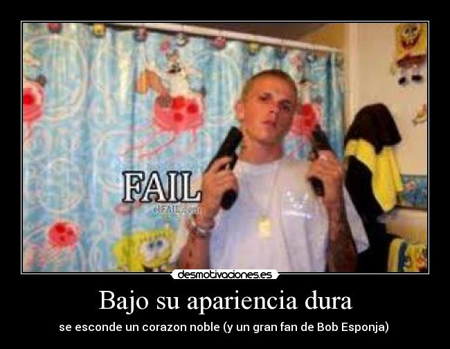 carteles fan bob esponja desmotivaciones